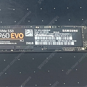 NVME SSD 960 EVO