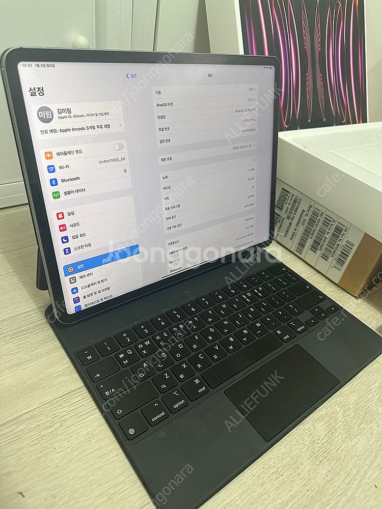 아이패드 프로 6세대 12.9인치 512GB 셀룰러/매...--2