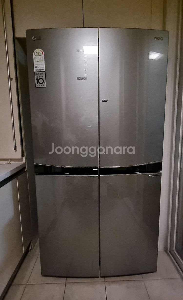 LG 디오스 4도어 870L 냉장고 (F877MS55H...--0