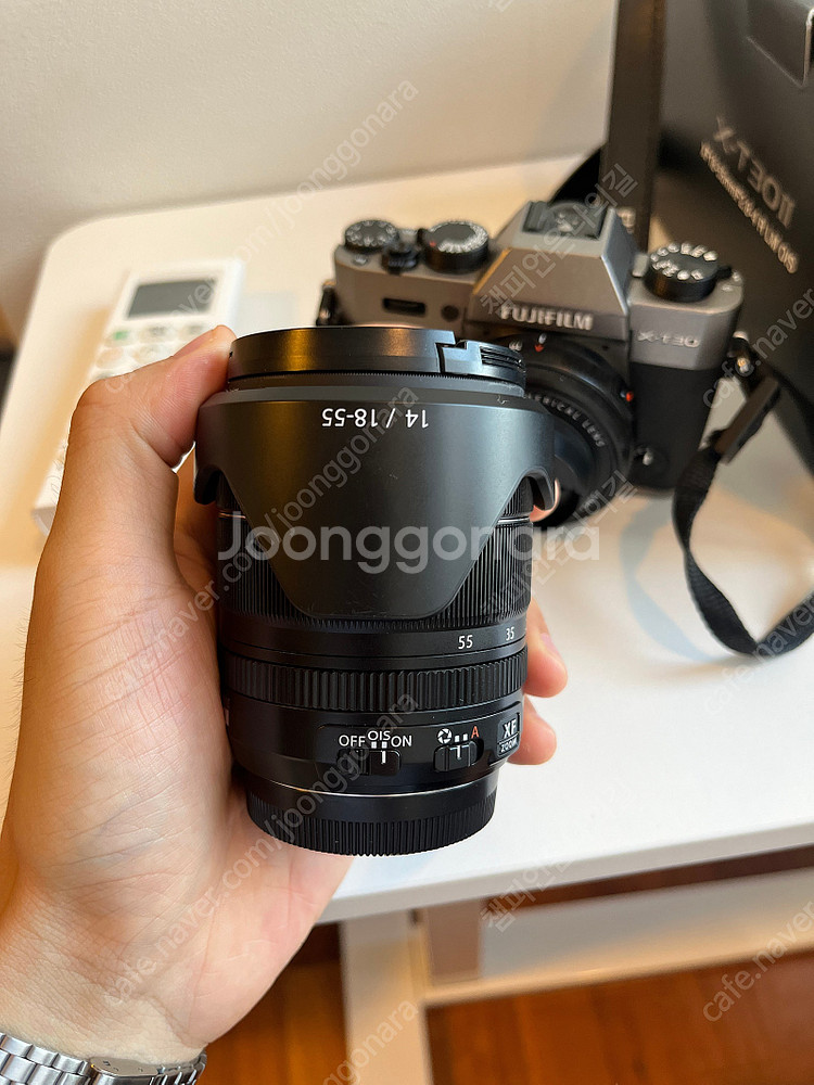 (직거래만) 민트급 후지 t30 ii + 18-55 판...--4