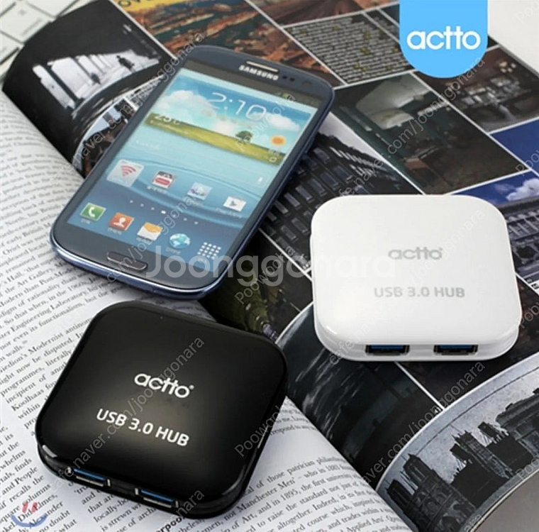 엑토 USB 허브 4포트 actto USB HUB--0