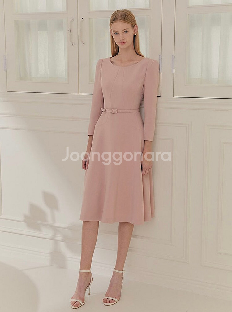BAU JULIA Scoop neck dress (pi...--1