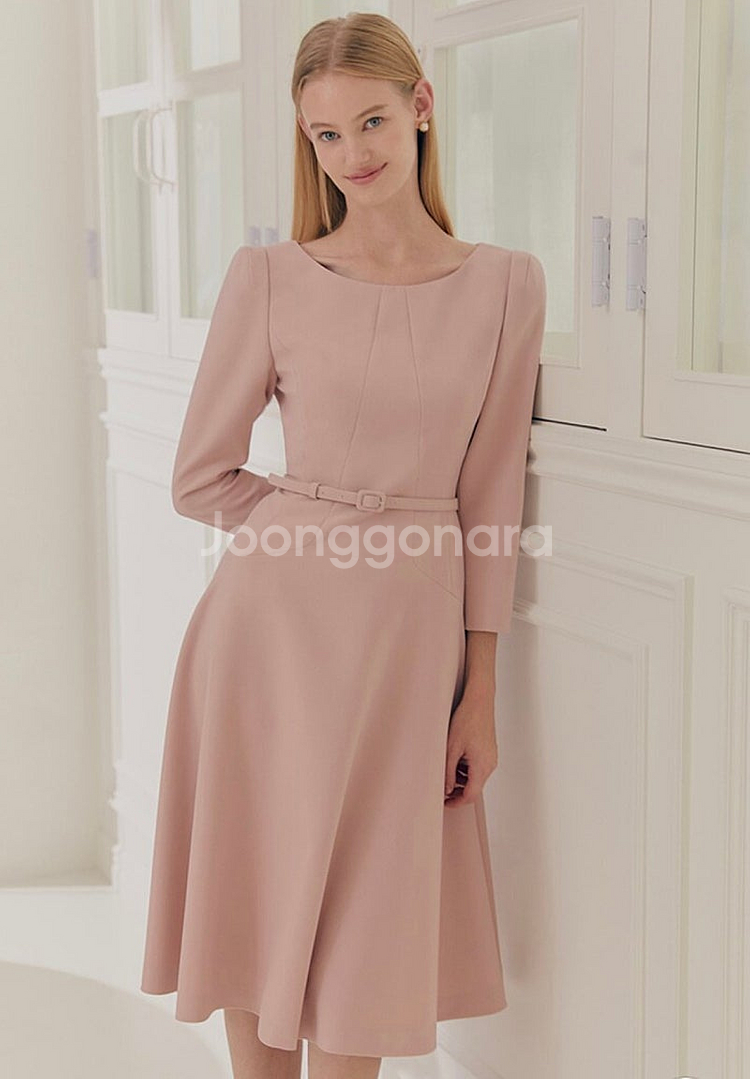 BAU JULIA Scoop neck dress (pi...--2