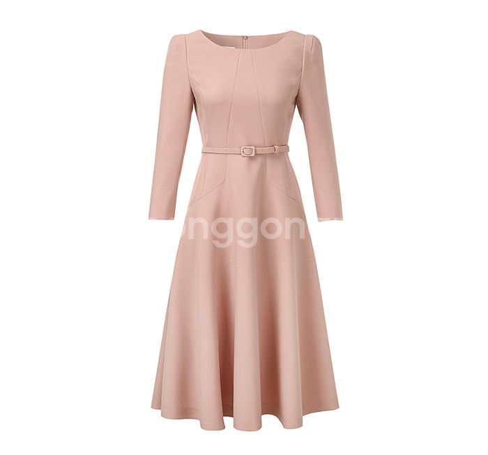 BAU JULIA Scoop neck dress (pi...--3