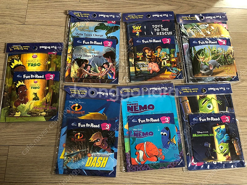 디즈니 펀투리드 영어 원서 CD 세트 K 2 3 총 4...--2