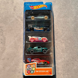 핫휠 5팩 디자인 랩 넷플릭스 렛츠 레이스 HW DESIGN LAB HOT WHEELS 5 PACK NETFLIX LETS RACE