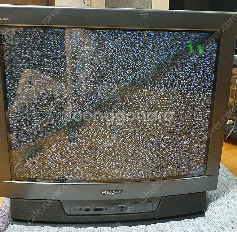 SONY 30년 된 A급 상태 레트로 브라운관 27인치...--2
