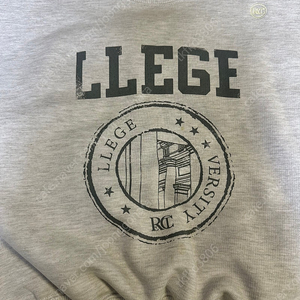 렉토 여자 맨투맨 LLEGE LOGO SWEATSHIRT MELANGE GREY