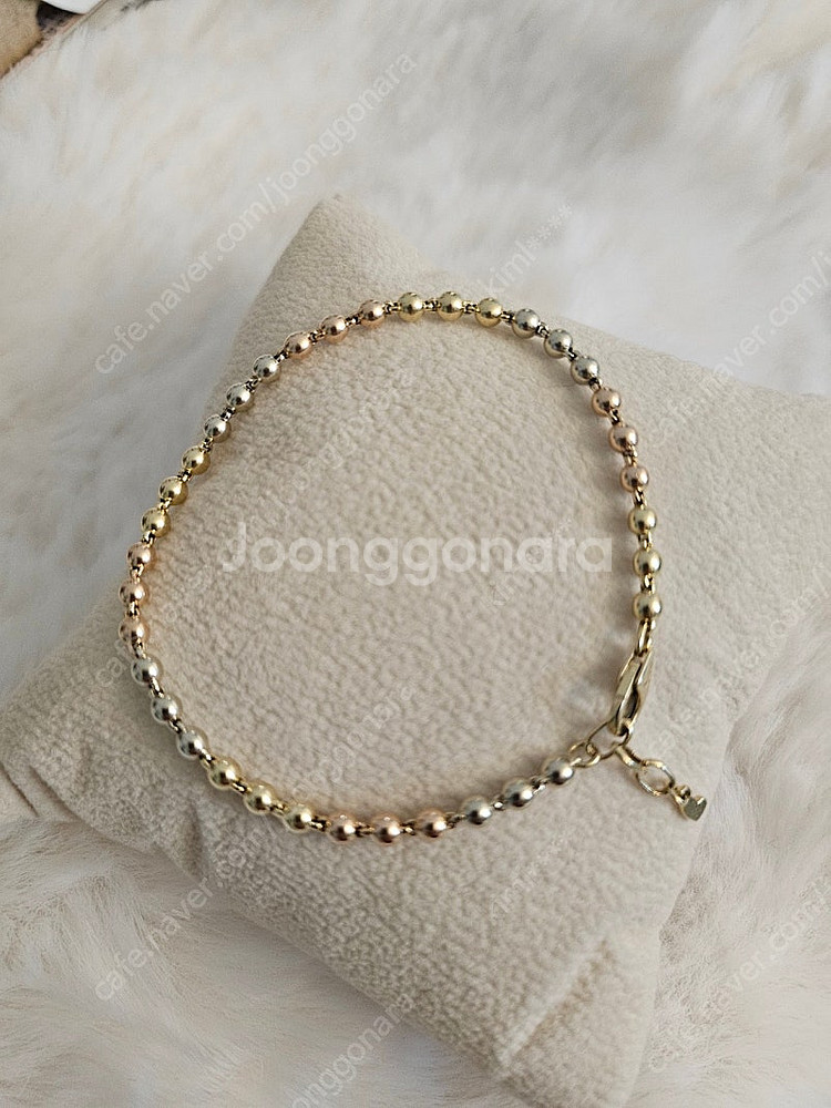 14k 볼팔찌(3mm)--0