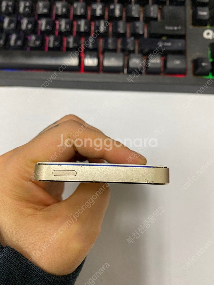 197420 아이폰5S 골드 외관깔끔 16GB 인스타사...--3