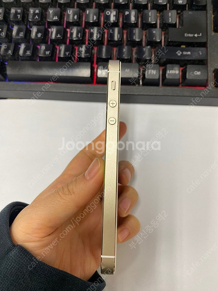 197420 아이폰5S 골드 외관깔끔 16GB 인스타사...--4