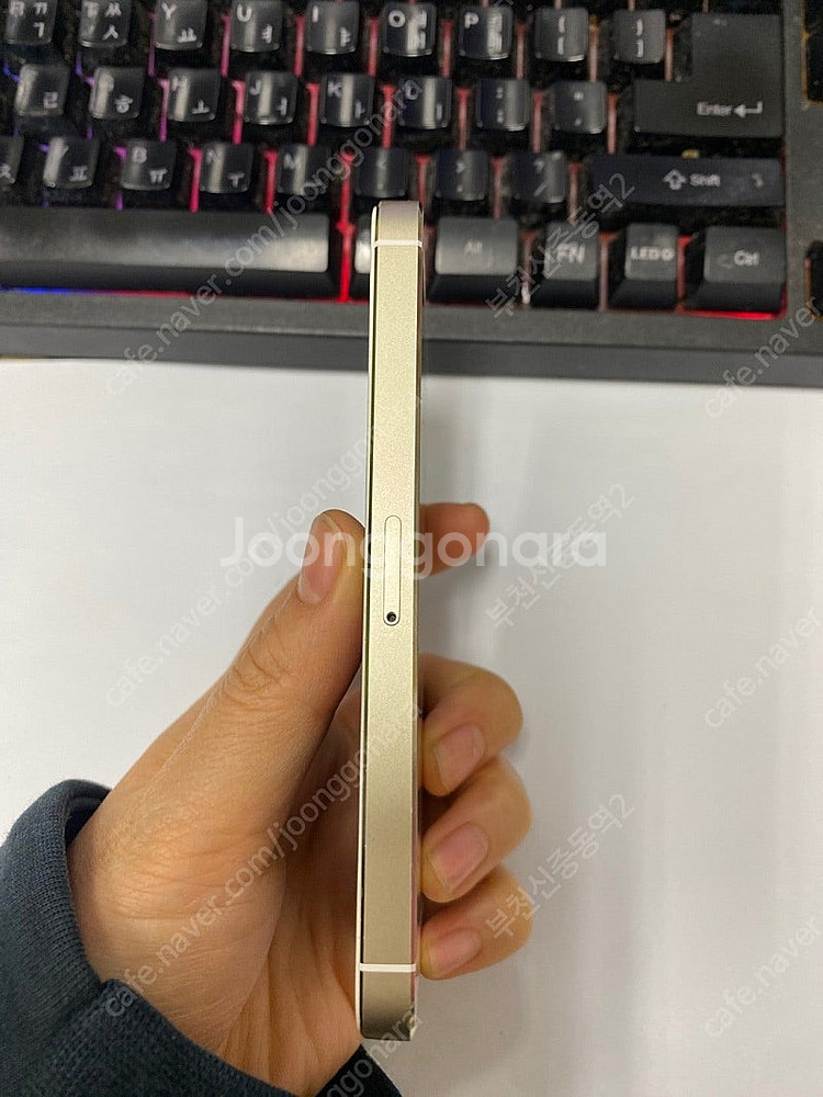 197420 아이폰5S 골드 외관깔끔 16GB 인스타사...--5