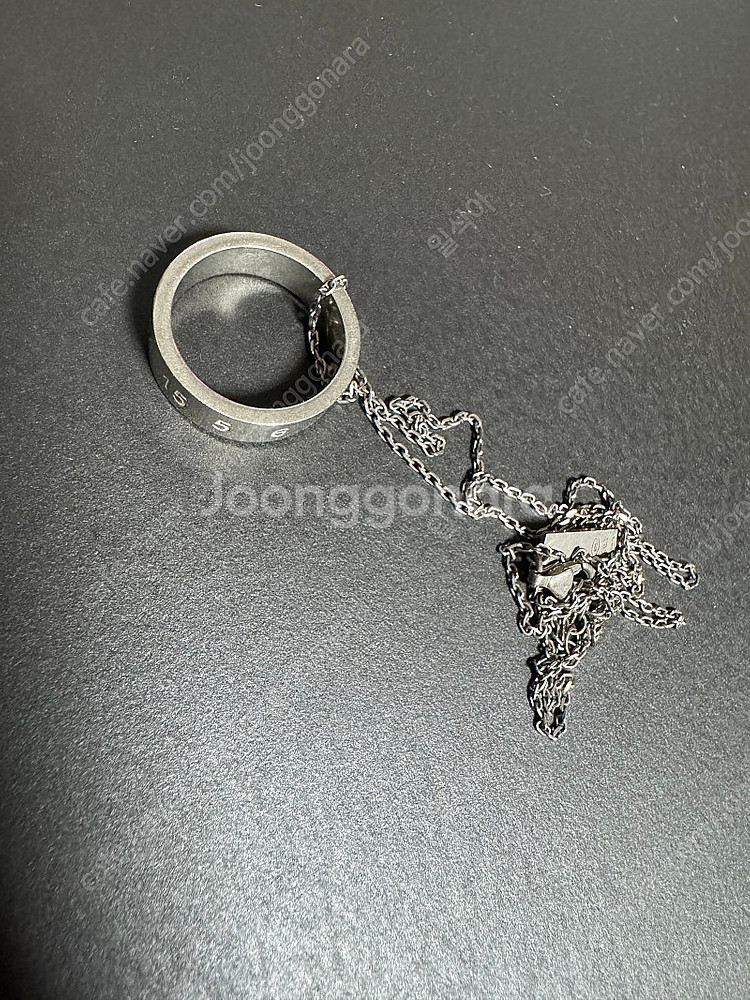 마르지엘라 넘버링 목걸이--0