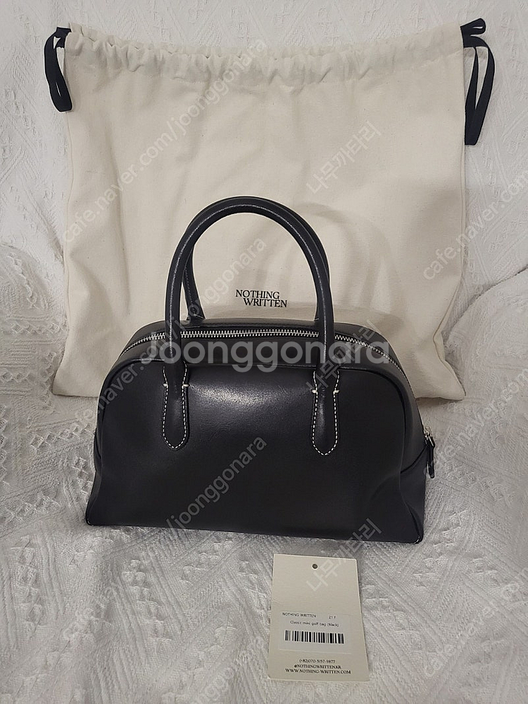 낫띵리튼 골프백 미니 블랙 NOTHING WRITTEN--1