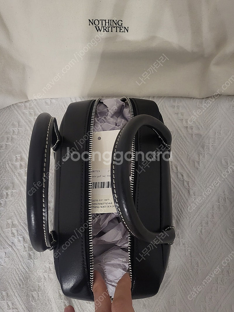 낫띵리튼 골프백 미니 블랙 NOTHING WRITTEN--8