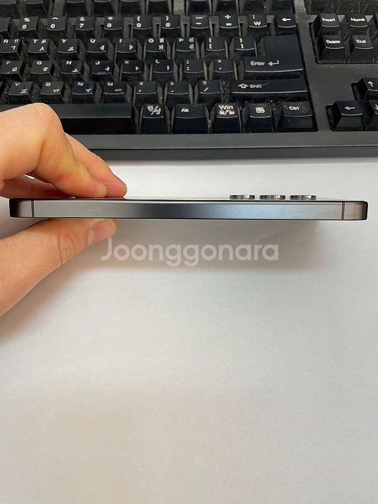 갤럭시S24 블랙 256GB 무잔상 상태좋은 중고70만...--6