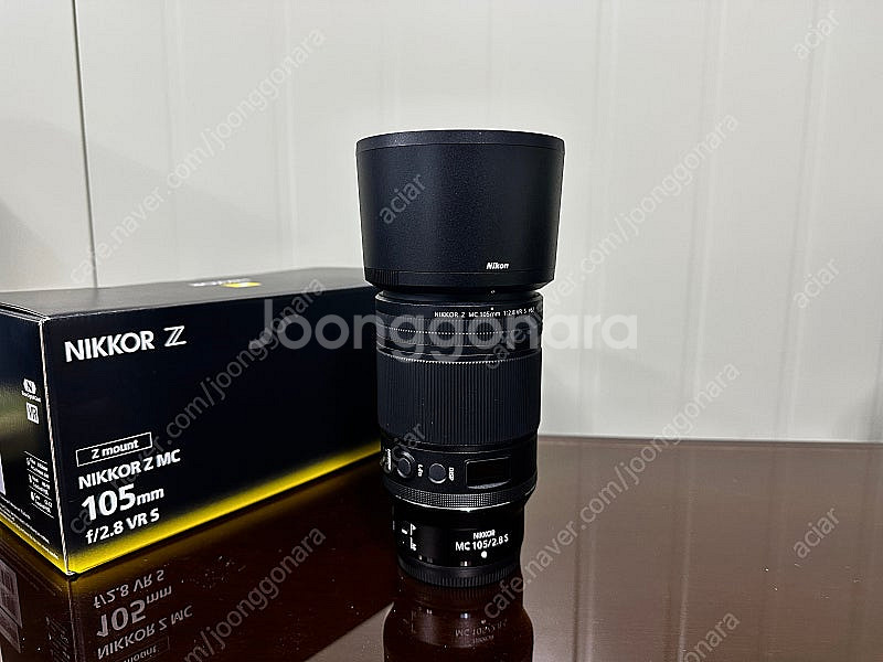 니콘 Z MC105mm f/208 VR S 팝니다.(신...--1