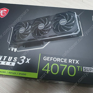 MSI RTX 4070ti SUPER 벤투스 3x OC