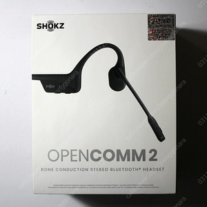 샥즈 오픈컴2 (Shokz Opencomm 2) C110 골전도 헤드셋 팝니다.