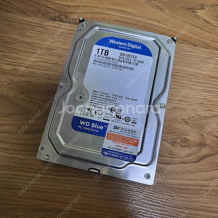 WD BLUE 1TB HDD 판매--0