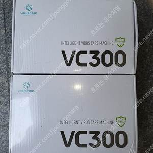 바이러스케어 미사용 2개 VIRUS CARE VC300 액은 없음( 2만원 택배시 4천원 추가 ).