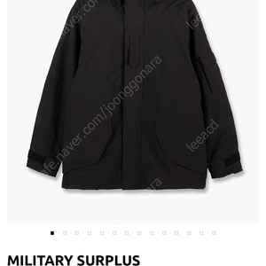 밀텍 MILITARY SURPLUS ECWCS PARKA BLACK L사이즈