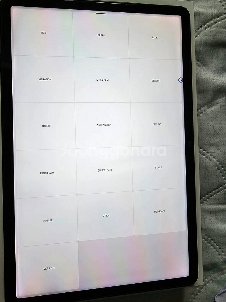 갤럭시탭 s7 lte 8/256--5