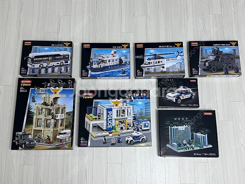 옥스포드 경찰청 콜라보 한정판 (미개봉) 판매--0