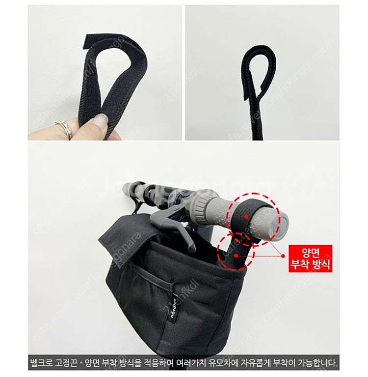 노르디코 유모차 정리함, 모니또 선세이드, 택포--5