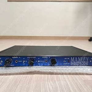 맨리 프리앰프 30주년 에디션 한정판 XXX LIMITED EDITION / MANLEY Dual Mono Microphone Preamplifier