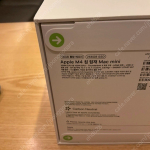 맥미니 M4 16/256 (mac mini m4) 미개봉