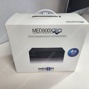 미디에이터 MED800X 3D + HDD 2TB(씨게이트) 팝니다.!