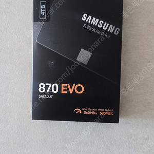 삼성 SSD 870 EVO 4TB