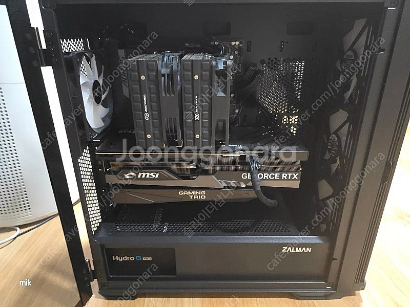 9800x3d 4080 본체 판매합니다--1