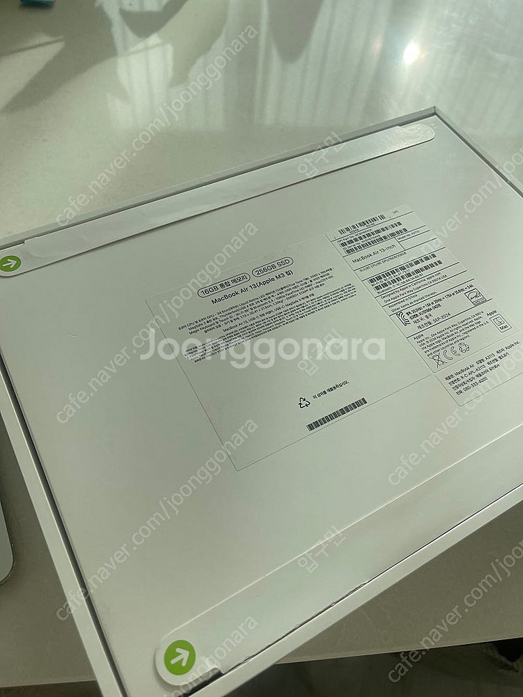 [새상품] 2024 m3 맥북에어 13인치 256gb ...--1