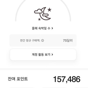 메리어트 포인트 10만점