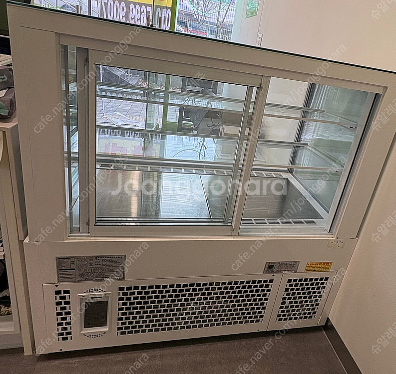세경 쇼케이스냉장고 3단 1200 화이트!--1