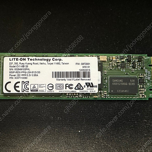 라이트온 M.2 SATA SSD (CV1-8B128/128GB)