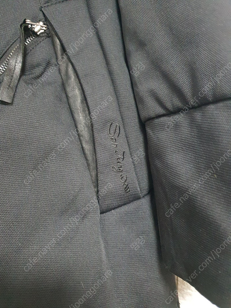 손정완 가죽배색 다운패딩 점퍼 85 이미지