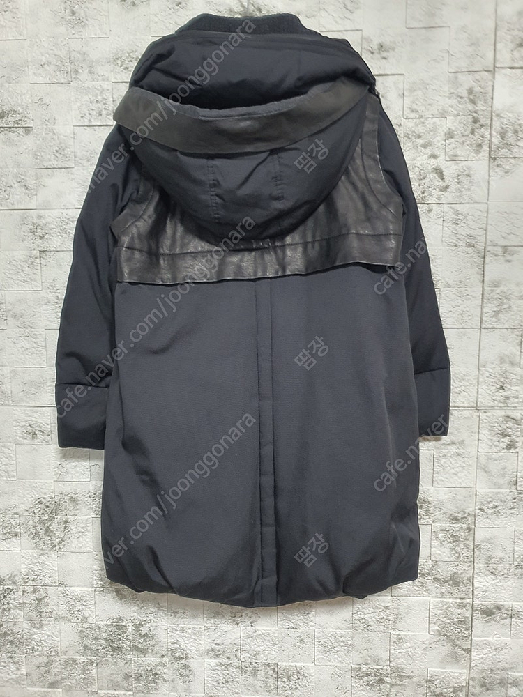 손정완 가죽배색 다운패딩 점퍼 85 이미지