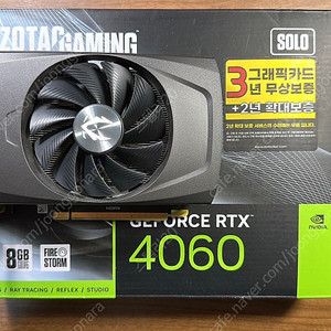 조택 rtx4060 솔로 원팬