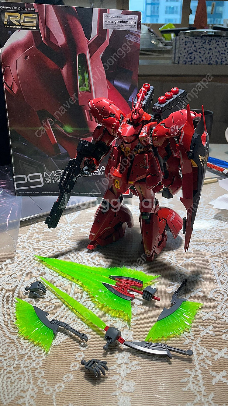 RG MG 등 건담 가조, 순조--5