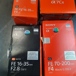 소니 A7C2 28-60 번들킷, SEL70200G2, SEL1635GM2 , SELP1635G