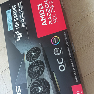 라데온 아수스 tuf gaming rx 7800xt 7800xt 그래픽 카드