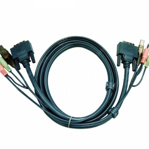 ATEN 2L-7D02UD USB DVI-D KVM케이블 (1.8m)