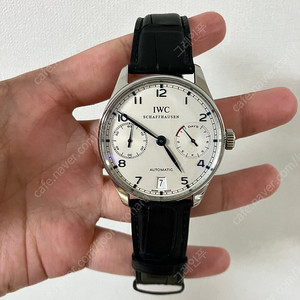 iwc 5001 07 포르투기저 세븐데이즈 부엉이 블루핸즈