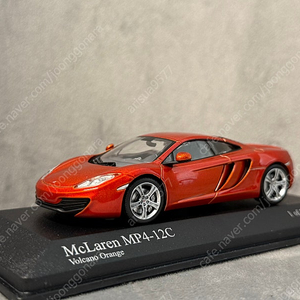 1:43 Minichamps 멕라렌 MP4-12C 다이캐스트 모형자동차