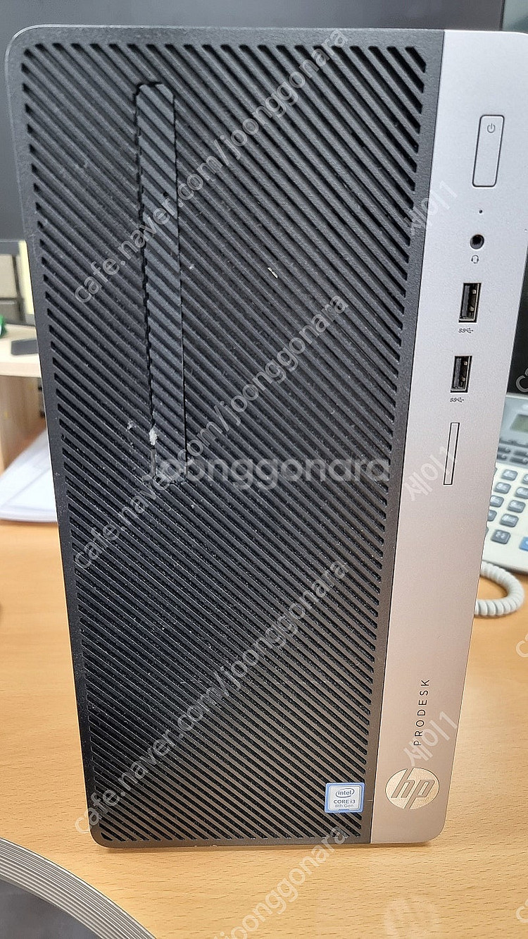 HP 본체 팝니다(ProDesk 400 G5 MT i3...--1