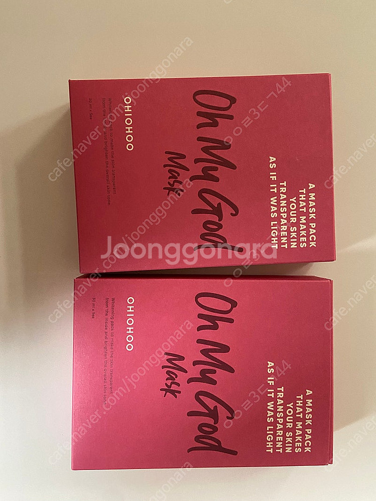 오하이오후 무화과 워시오프팩 마스크팩--2