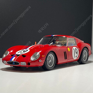 1:18 교쇼 페라리 250 gto #19 재판 kyosho ferrari 다이캐스트 모형